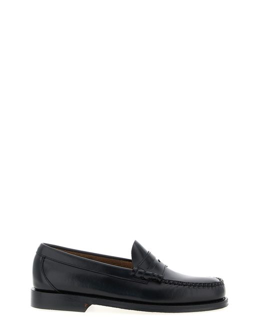G.H.BASS Black 'weejuns Larson' Loafers for men