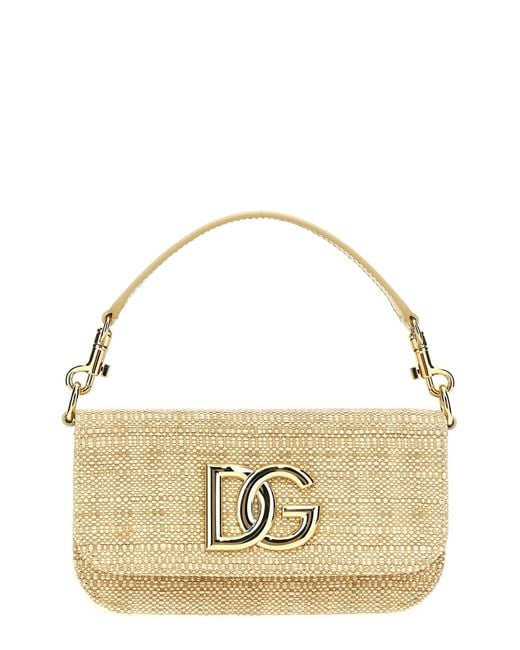 Dolce & Gabbana Metallic '3.5' Crossbody Bag