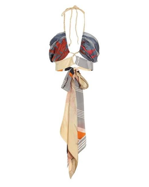 Top 'Designer Scarf' di 1/OFF in Multicolor