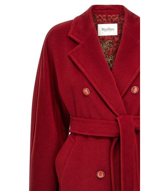 Cappotto 'Ticino' di Max Mara in Red