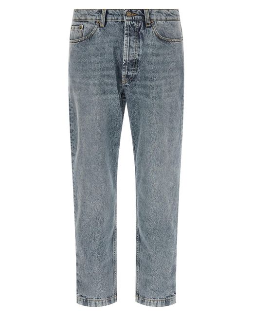 Rivvia Projects Blue Tapered Leg Jeans for men