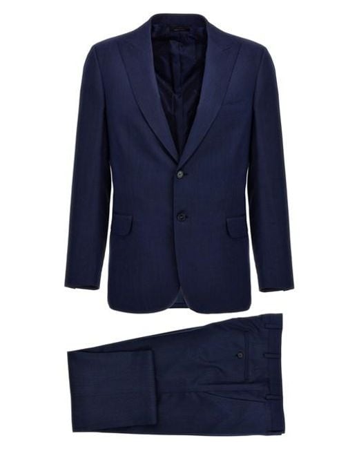 Brioni Blue 'trevi' Suit for men