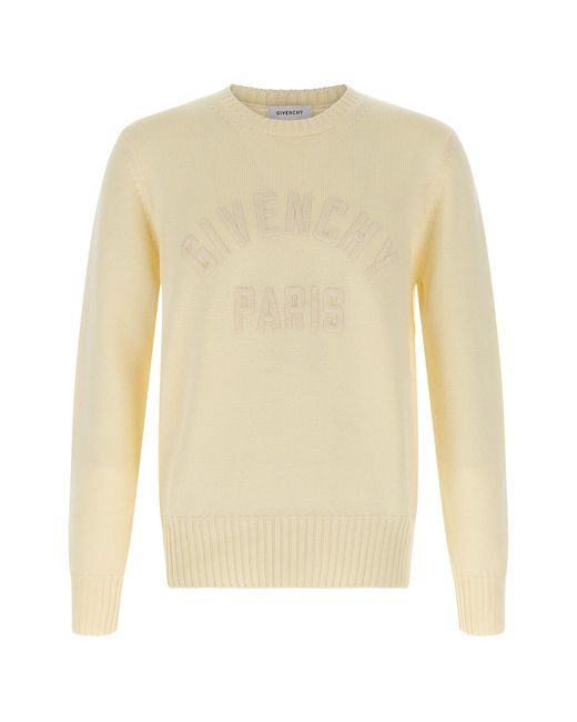 Givenchy Pullover Mit Logo in White für Herren
