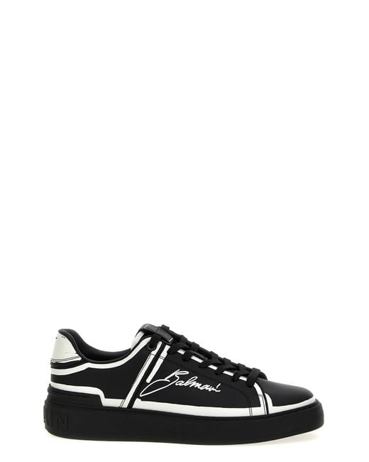 Balmain Black Sneakers B-Court for men