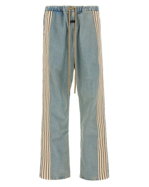 Fear Of God Blue 'stripe Forum' Jeans for men