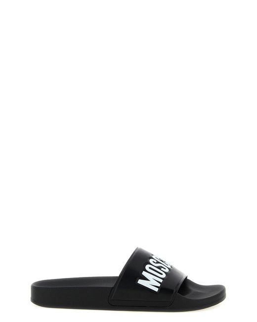 Moschino Pantoletten "Pool" in Black für Herren
