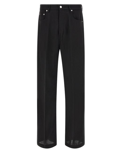 Rick Owens Black 'geth' Jeans for men