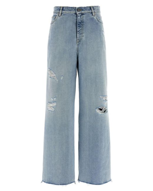 Golden Goose Deluxe Brand Blue Jeans Mit Live-In-Effekt
