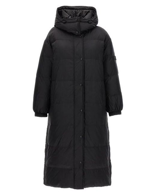 Army by Yves Salomon doudoune Down Coat in Black Lyst