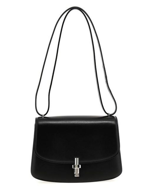 The Row Black 'sofia 8.75' Shoulder Bag