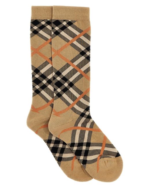 Burberry Multicolor Check Socks
