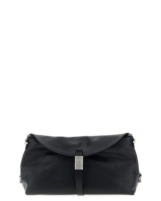 Borsa A Spalla 'Saddle Baguette' di Pinko in Black
