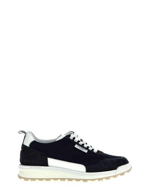 Thom Browne Black 'alumni' Sneakers for men