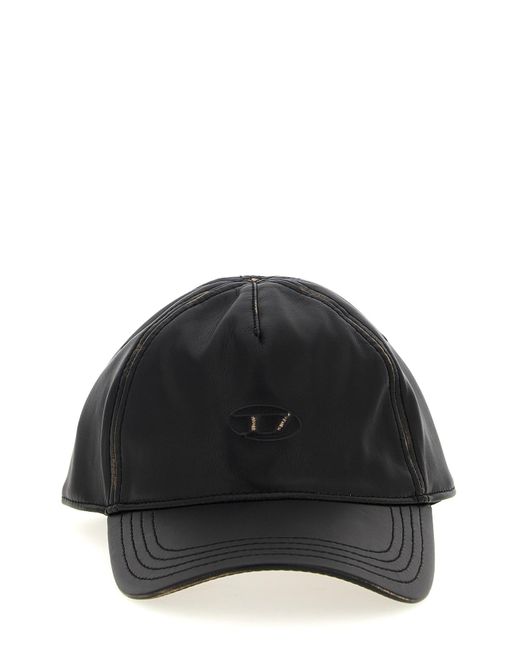 DIESEL】c-harles メンズ ベースボールキャップ C-SEYMON-BLACK