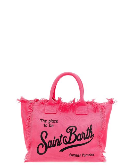Mc2 Saint Barth Pink 'vanity' Shopping Bag