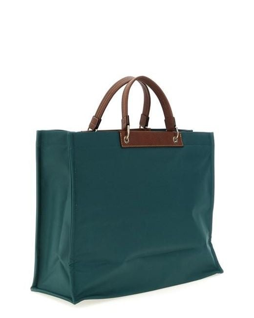Shopping 'Cabas L' di Longchamp in Blue