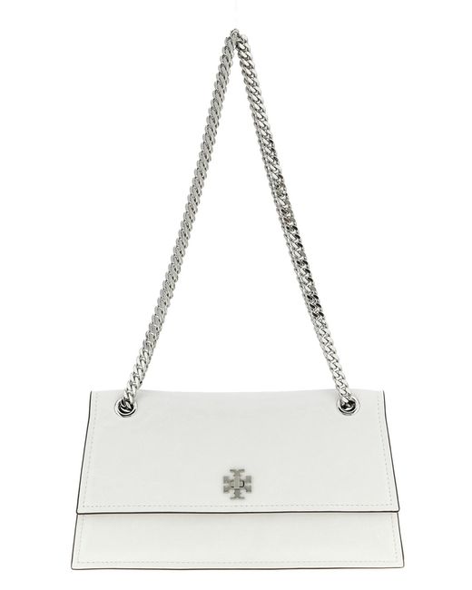 Tory Burch Natural 'kira Turnlock' Shoulder Bag