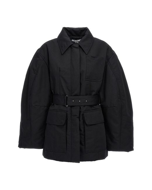 Jacquemus Black 'le Blouson Bari' Jacket