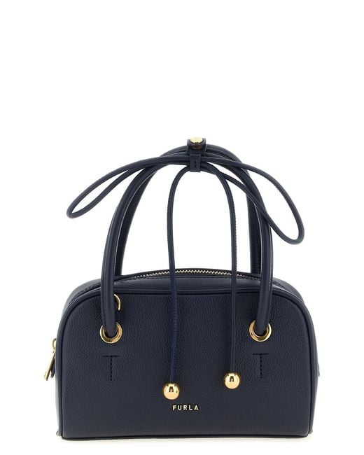 Furla Blue ' Poppy S' Handbag