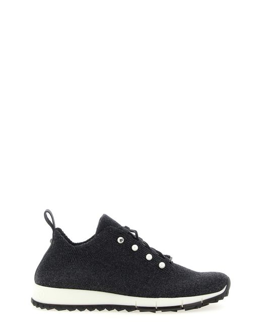 Jimmy Choo Black Sneakers "Veles"