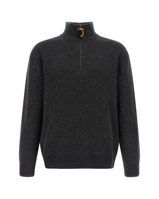 J.W. Anderson Gray Half-zip Sweater for men
