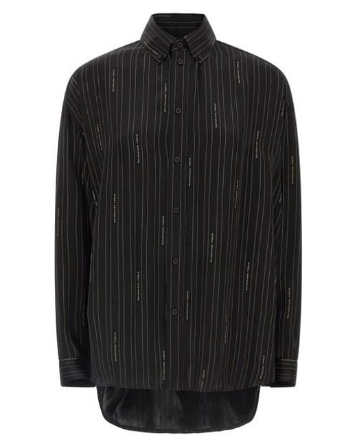 Balenciaga Black 'Coocon' Shirt