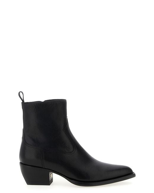 Golden Goose Deluxe Brand Black 'debbie' Ankle Boots