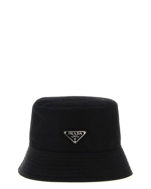 Cappello Da Pescatore di Prada in Black da Uomo