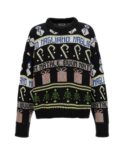Magliano Black 'buone Feste' Sweater for men