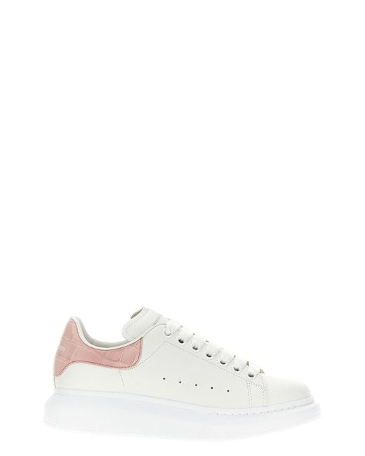 Alexander McQueen White Sneakers "Oversize"