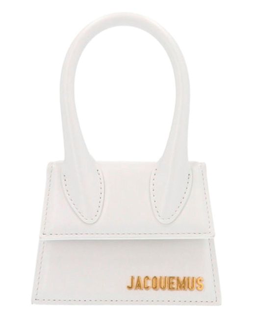 Jacquemus White 'le Chiquito' Handbag for men