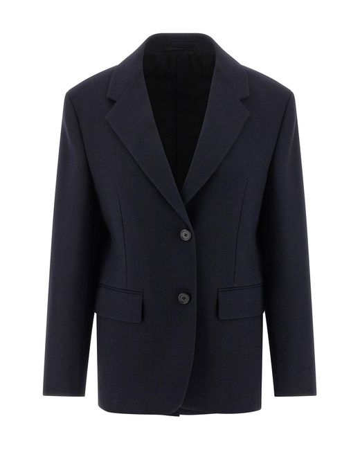 Prada Blue Two-button Blazer