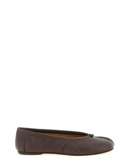 Maison Margiela Brown 'tabi New' Ballet Flats