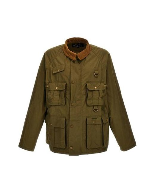 Barbour Green 'modified Transport' Jacket for men