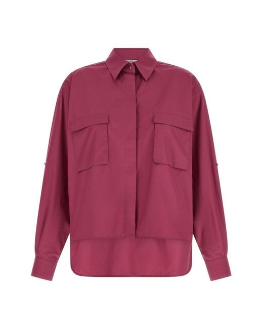 Max Mara Red 'mxmtenue' Shirt
