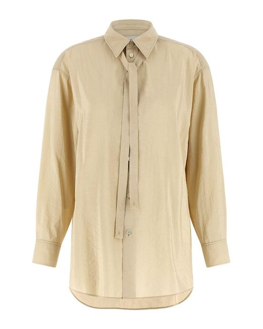 Lemaire Natural 'tie' Shirt