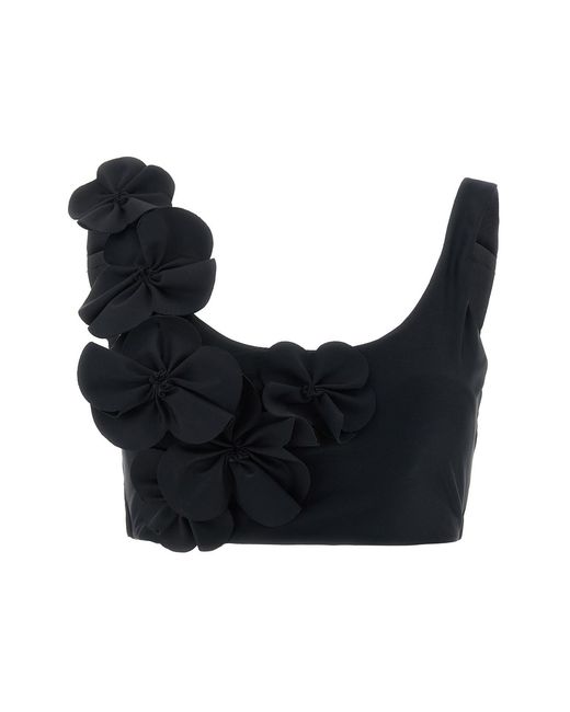 Goldbergh Black 'chiarella' Bikini Top - 'active' Line
