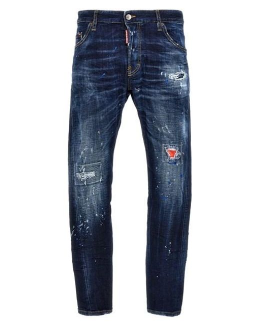DSquared² Blue 'sexy Twist' Jeans for men