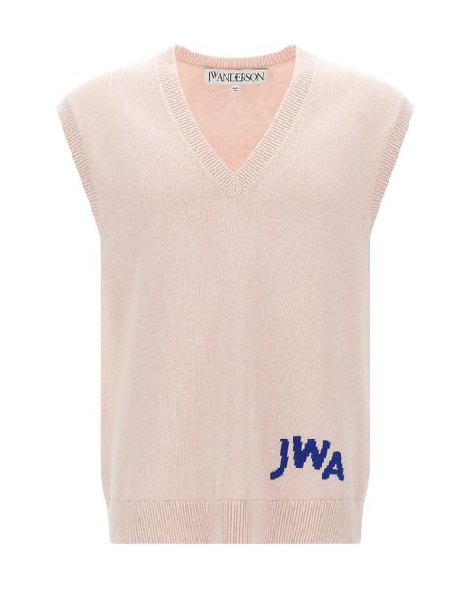 J.W. Anderson Weste "Jwa" in Pink für Herren