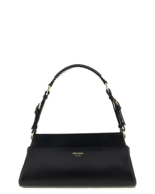 Prada Black Nappa Shoulder Bag