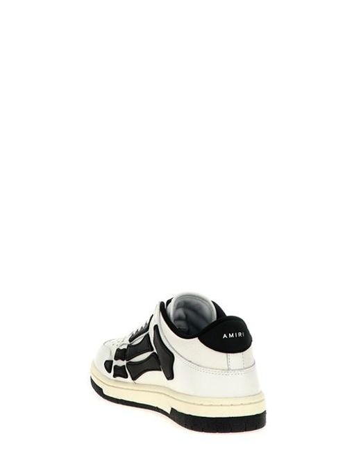 Sneaker 'Skel Top Low' di Amiri in White da Uomo