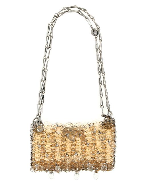 Rabanne Metallic '1969 Nano Crystal Resin' Shoulder Bag