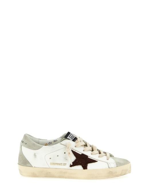 Golden Goose Deluxe Brand White 'Superstar' Sneakers