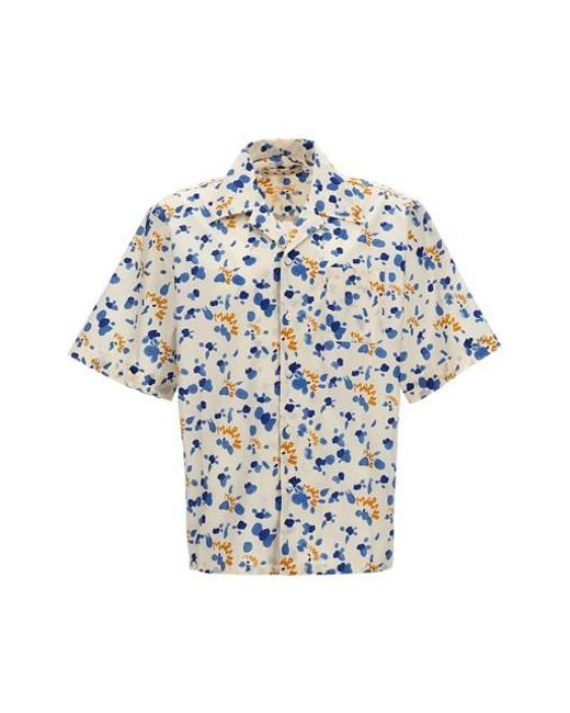 Camicia ' Dripping' di Marni in Multicolor da Uomo