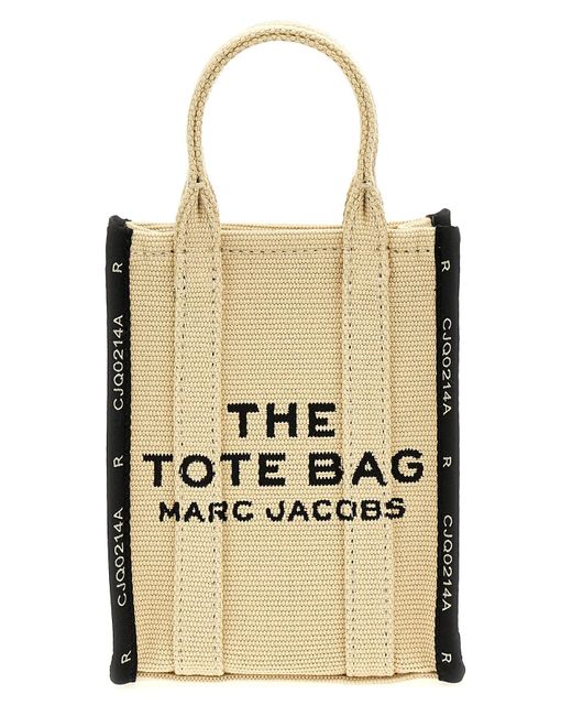 Marc Jacobs Natural 'the Jacquard Mini Tote' Shopping Bag