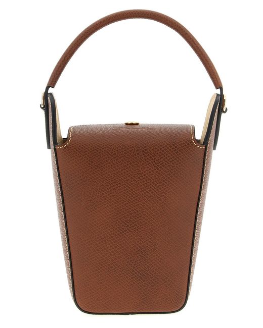 Longchamp Brown 'épure' Handbag