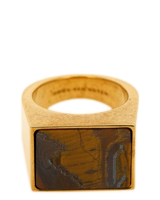 Dries Van Noten Multicolor 'singet' Ring for men