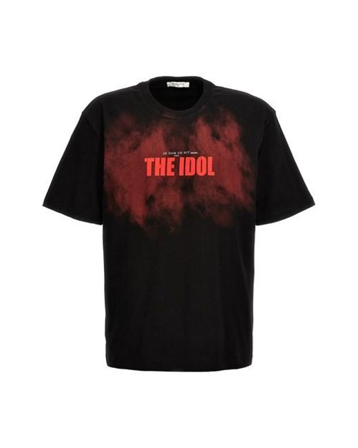 Ih Nom Uh Nit Black 'the Idol' T-shirt for men