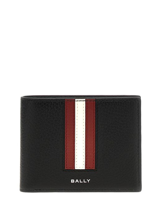 Bally Black 'ribbon' Wallet for men