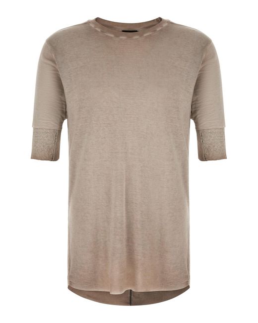 Thom Krom Brown '940' T-shirt for men